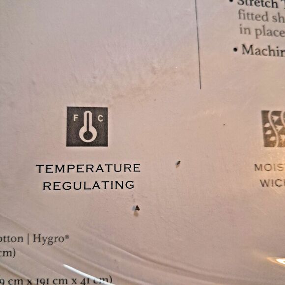 Charter Club Sleep Cool 3-Pc Egyptian Hygro Cotton Plum Twin Sheet Set - Picture 10 of 12